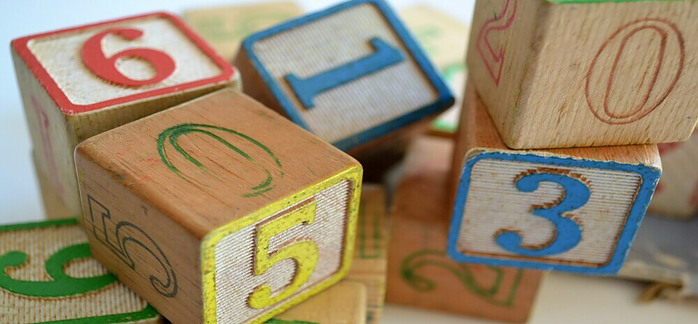 children's counting blocks